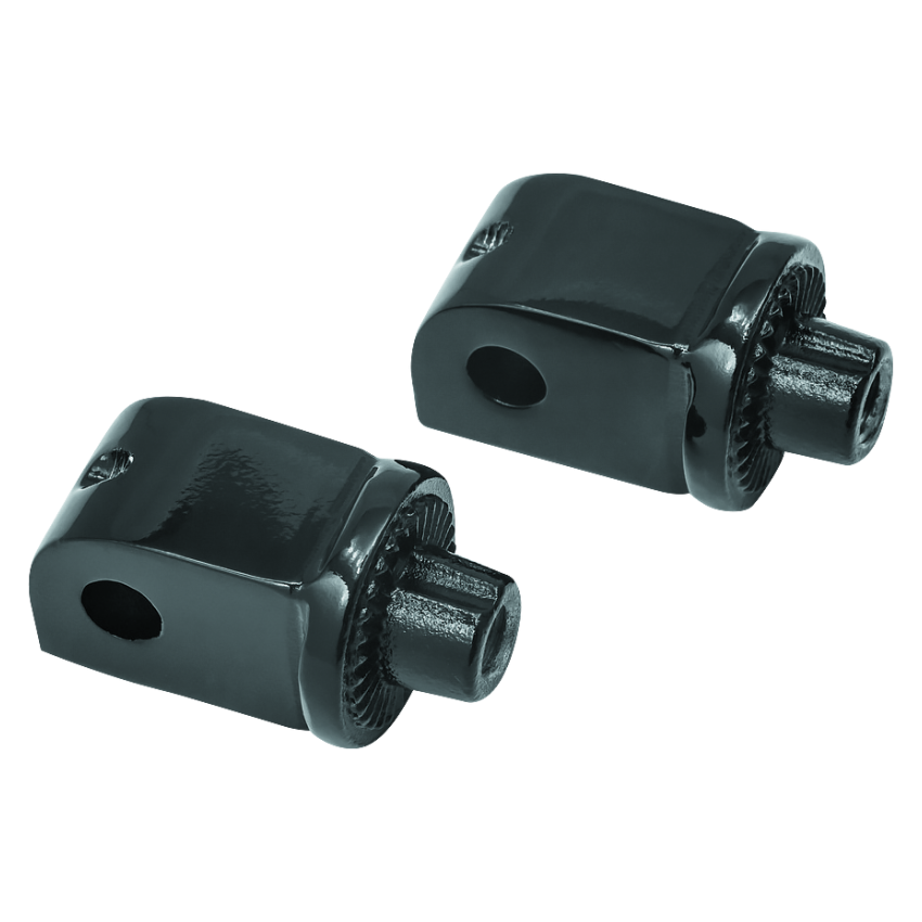 Kuryakyn 8869 Splined Adapter Honda & Yamaha Gloss Black