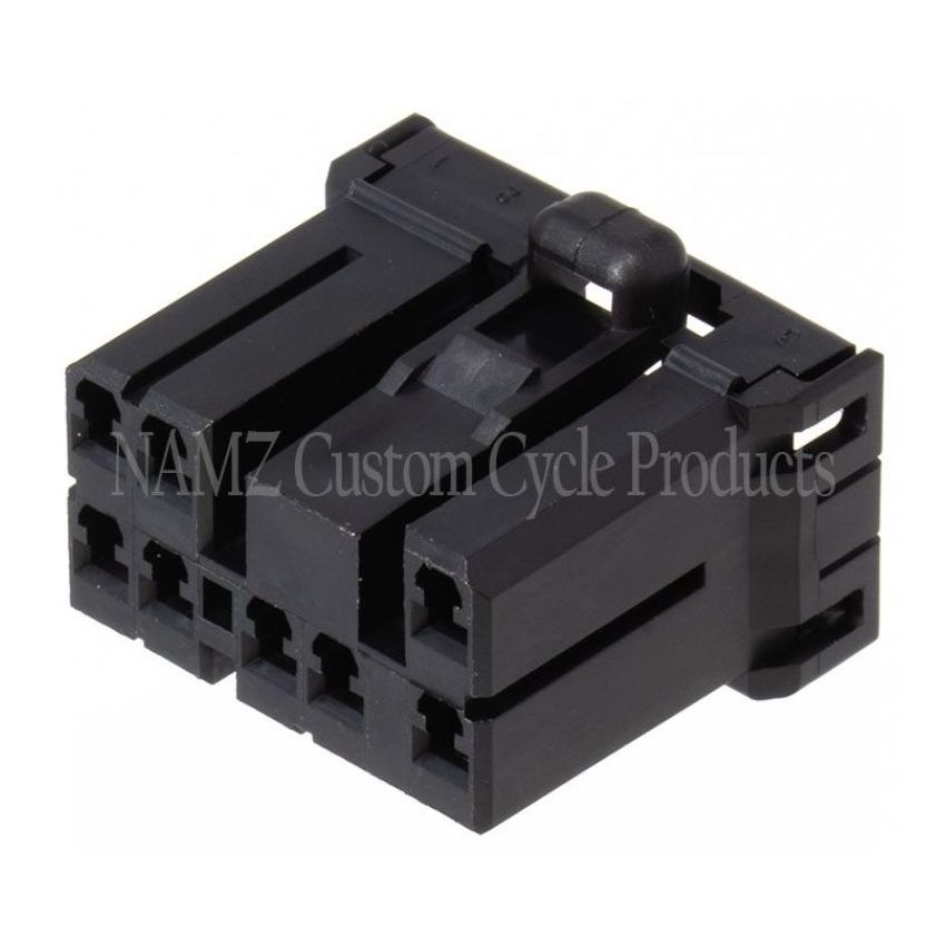 NAMZ NA-173850-2 AMP Multilock 8-Position Female Wire Plug Housing (HD 73158-96BK)