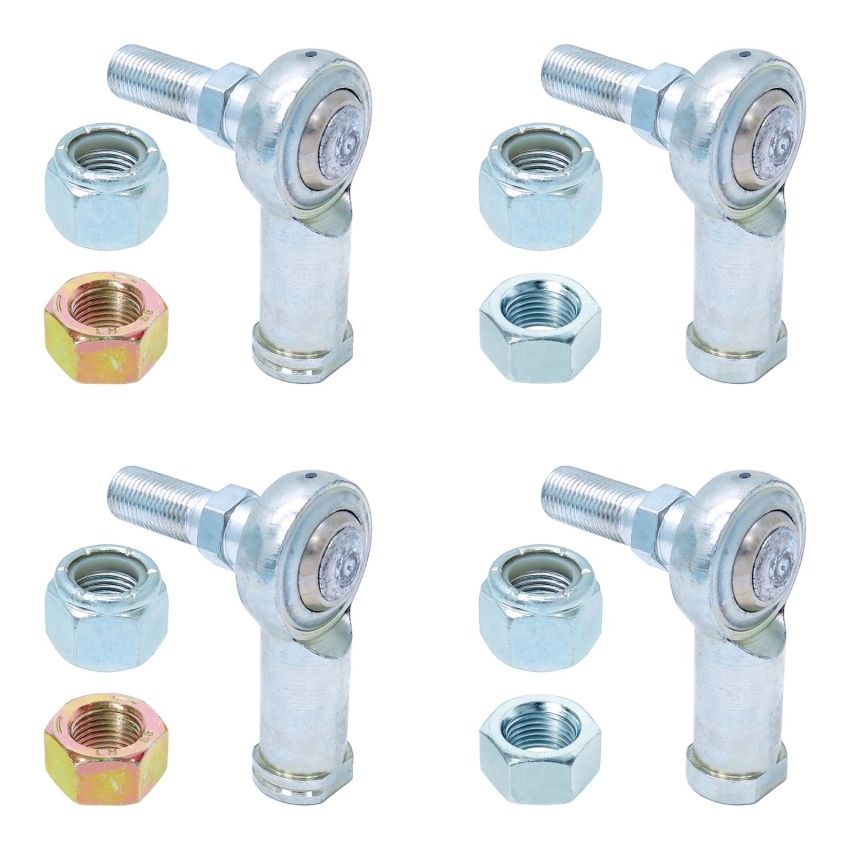 RockJock Adjustable Sway Bar End Link Rod End Pack for Steel Arms Heim Style