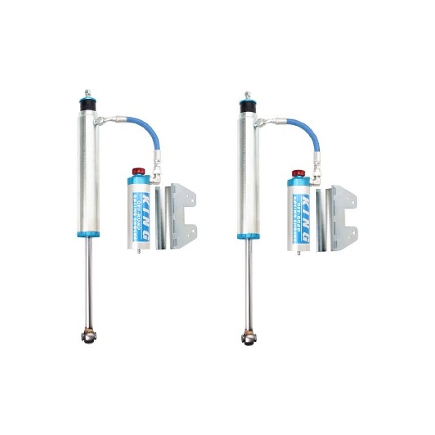 King Shocks 2007+ Toyota Tundra Rear 2.5 Dia Remote Reservoir Shock w/Adjuster (Pair)
