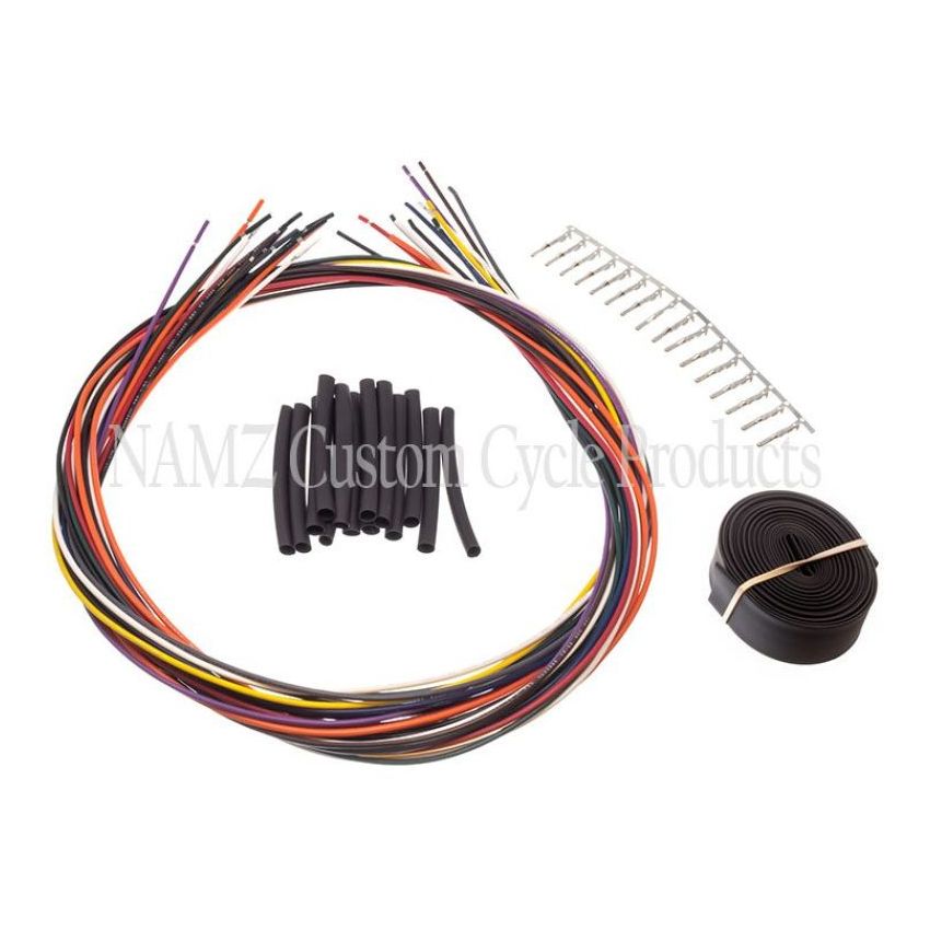 NAMZ NHCX-UON-48 82-95 NON-Bagger Models Handlebar Switch Wire Extensions 48in. (Cut & Solder Applications)