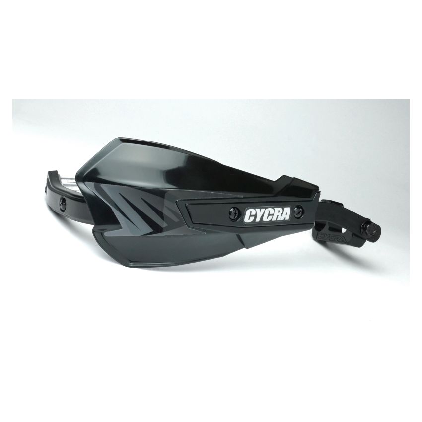 Cycra 1CYC-7801-12 Vortex Hand Guard/w Universal U-Clamps- Black