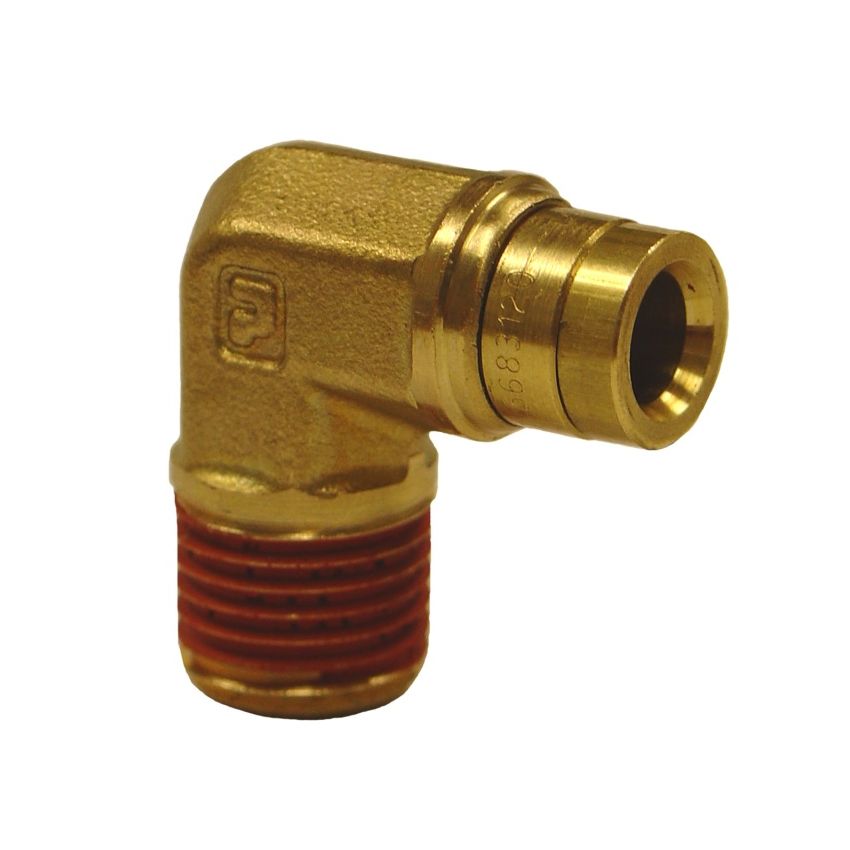 Firestone 3031 Male 1/4in. NPT To 1/4in. PTC 90 Degree Elbow Air Fitting - 25 Pack (WR17603031)