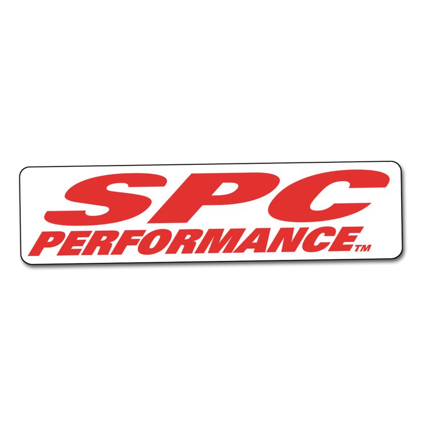 SPECIALTY PRODUCTS COMPANY 67002 RED ON WHITE SPC DECAL