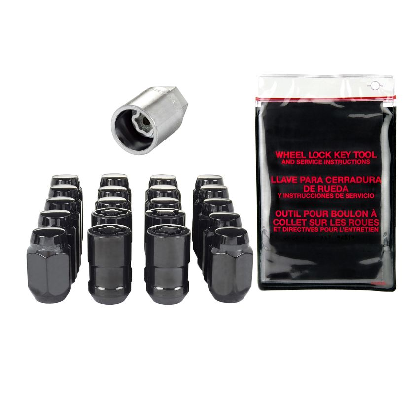 McGard (84558 12X1.5 MCG 5 LUG INSTALLATION KIT, BLACK (13/16 HEX)-OAL 1.5