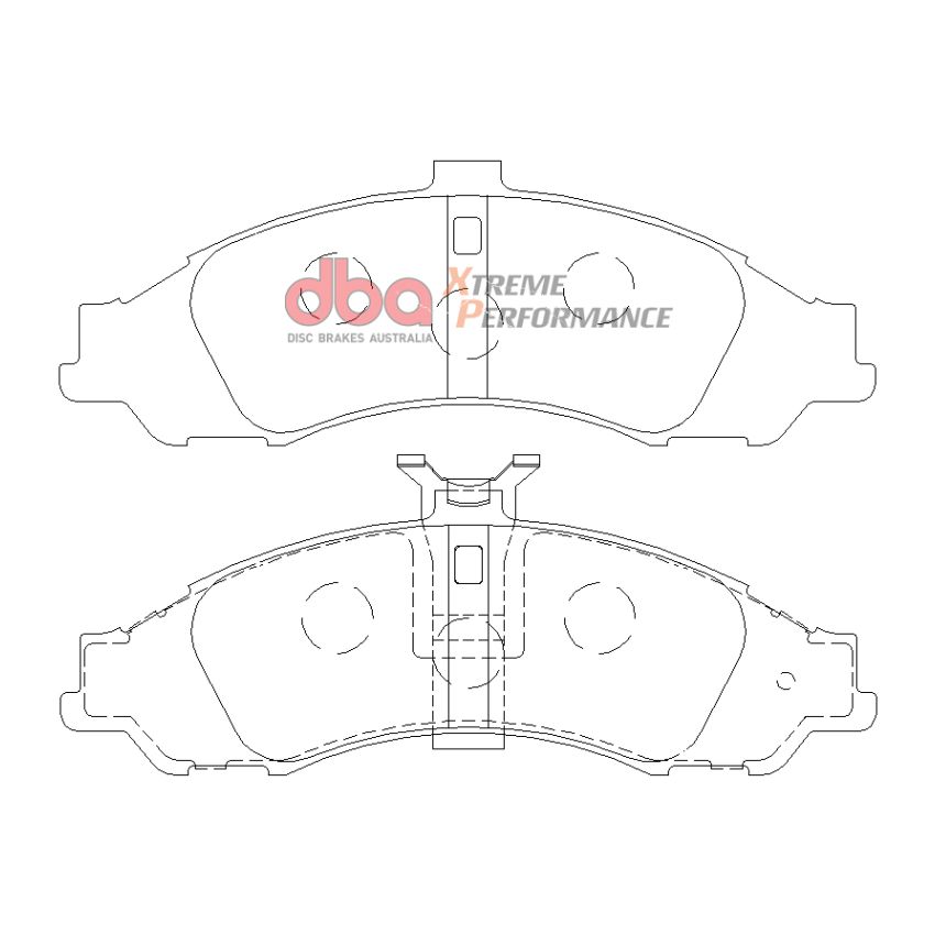 DBA 04 Pontiac GTO XP650 Front Brake Pads