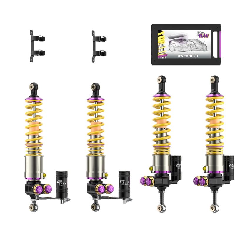 KW Porsche Carrera GT HLS & V5 Coilover Kit