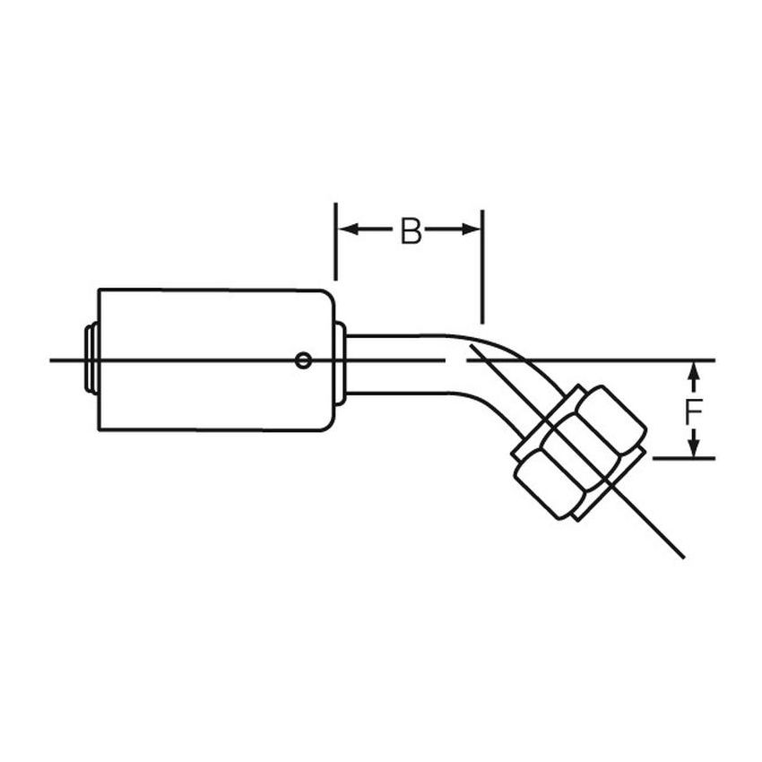 Dayco 105673 BL10-10F45TO