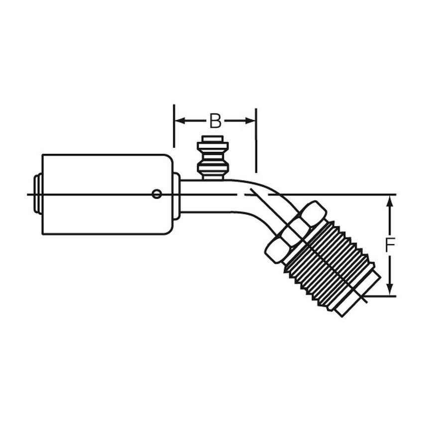 Dayco 105904 BL10-10M45TO-SP