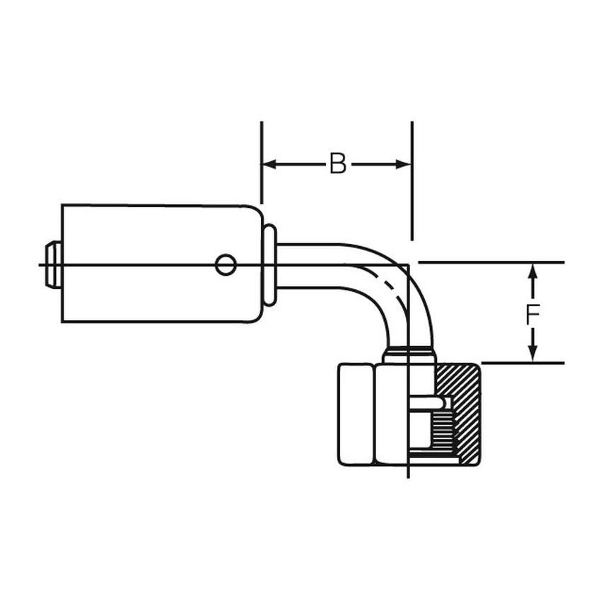 Dayco 105957 BL10-M24F90TO-M