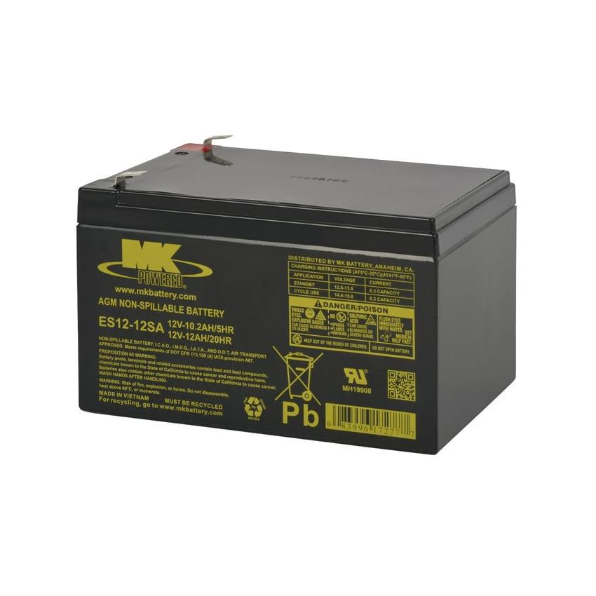 Deka ES12-12SA Small SLA Battery
