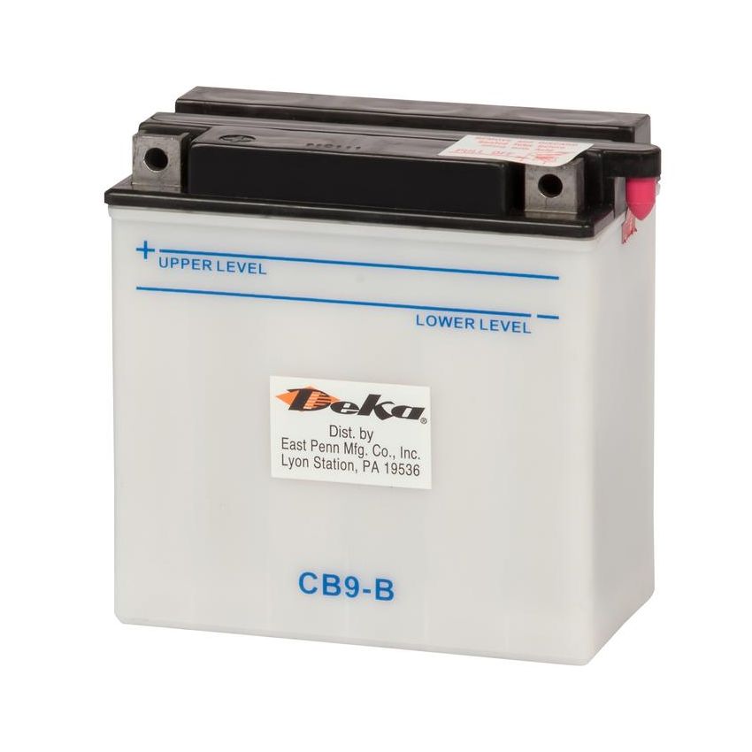 Deka YB9B 12 Volt High Performance Powersports Battery