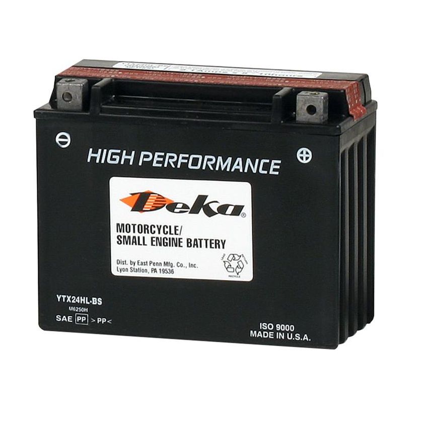 Deka YTX24HLBSFP 12 Volt Standard AGM Powersports Battery