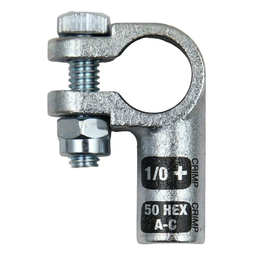 Deka 05388 Left Elbow Crimpable Battery Terminals