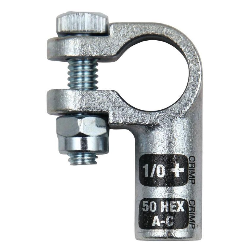 Deka 05388 Left Elbow Crimpable Battery Terminals