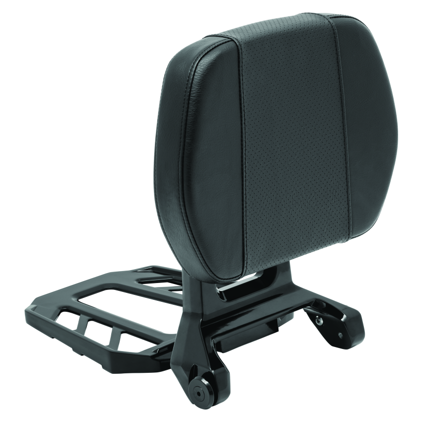 Kuryakyn 5747 Neo Driver & Passenger Backrest Black