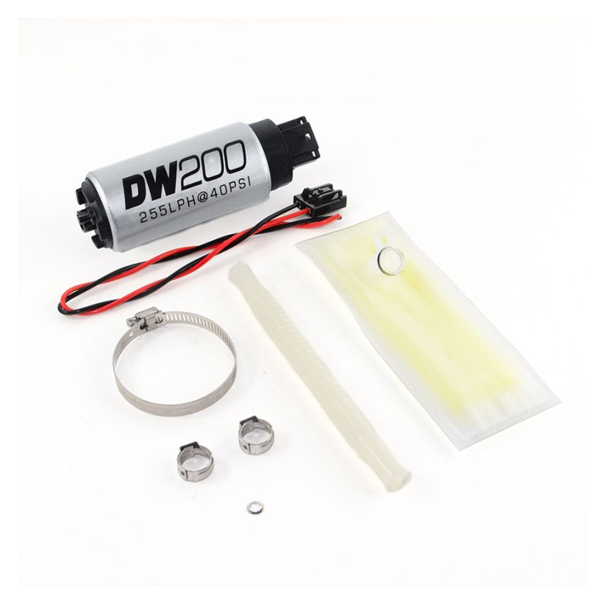 DeatschWerks 9-201-1031 92-95 BMW E36 325i DW200 255 LPH In-Tank Fuel Pump w/ Install Kit