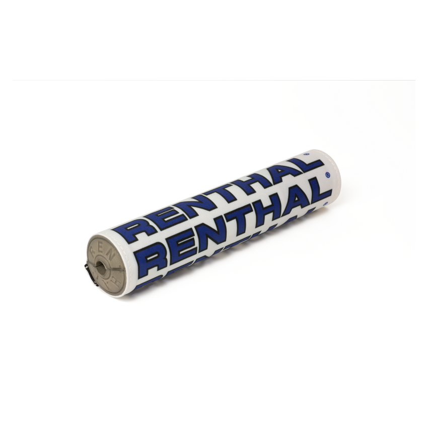 Renthal P350 Vintage SX Pad - White/ Black/ Blue