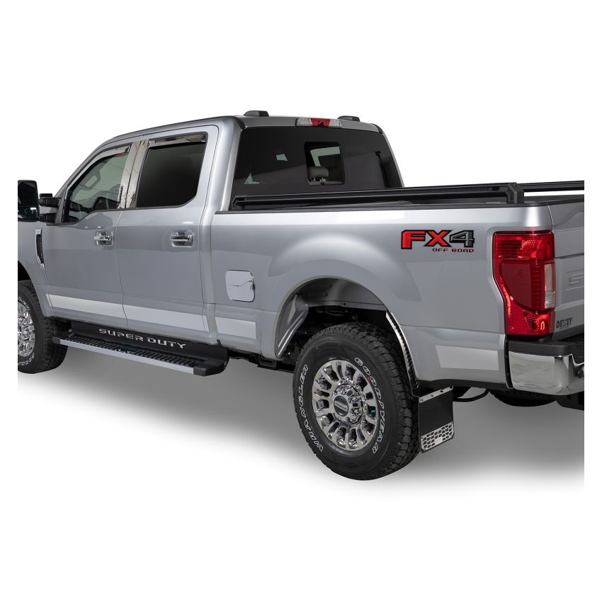 Putco 3751460 17-20 Ford SuperDuty SuperCrew - 6.5ft Bed Pro Stainless Steel Rocker Panels
