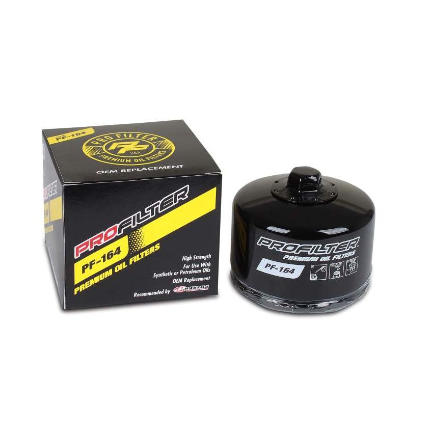 ProFilter PF-164 BMW/Kymco Spin-On Black Various Performance Oil Filter