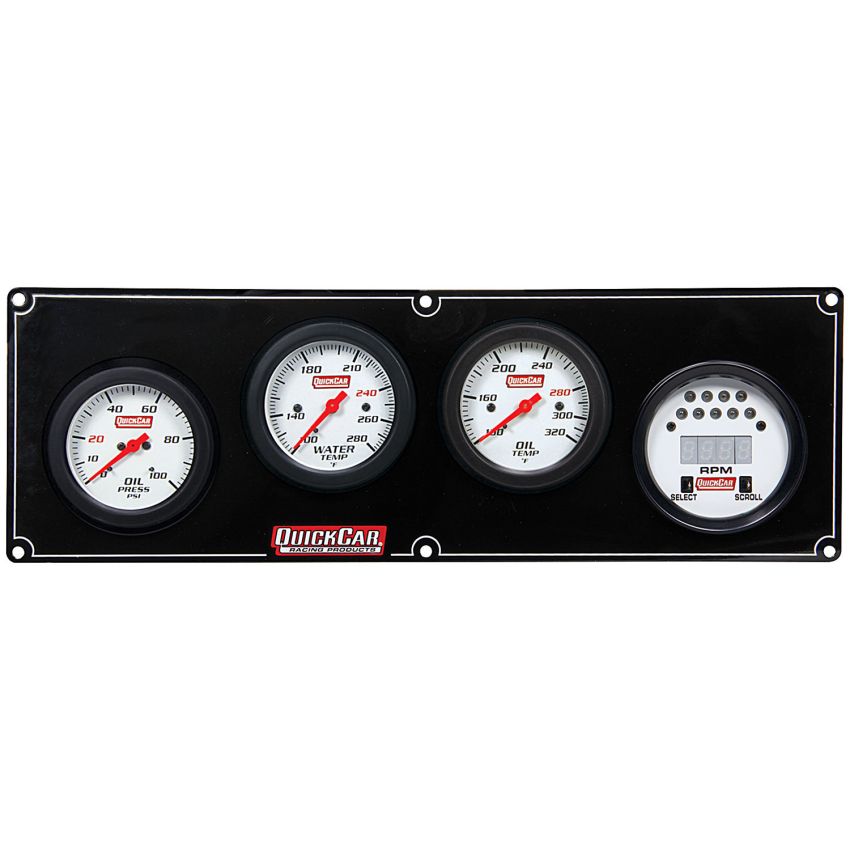QUICKCAR RACING PRODUCTS QRP61-7041 Extreme 3-1 w/Tach OP/WT/OT
