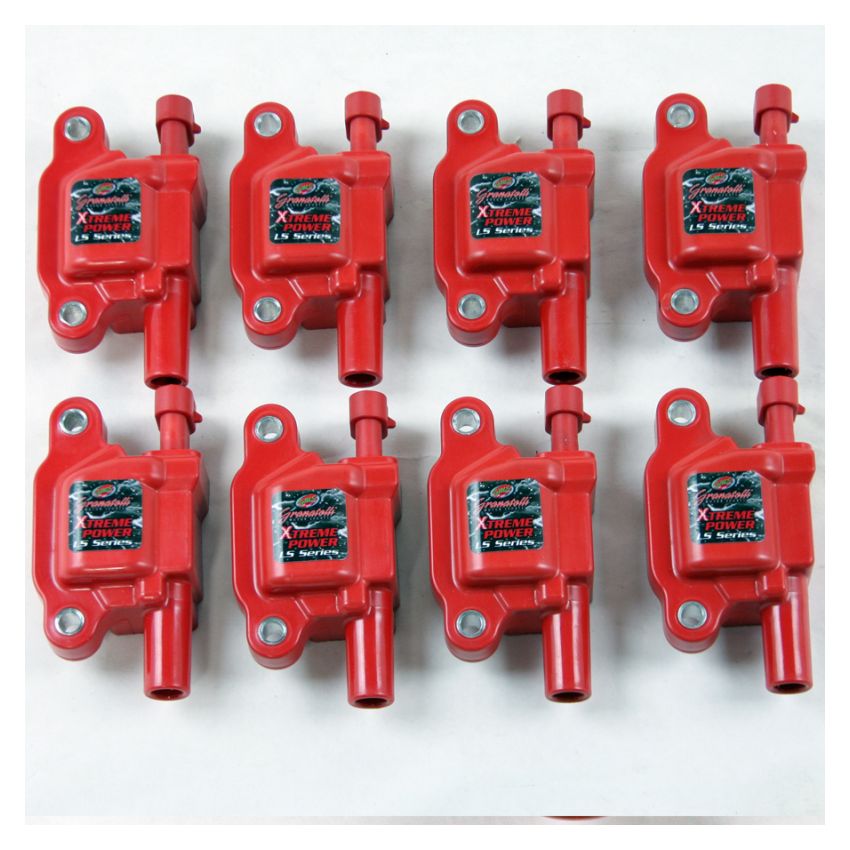 Granatelli Motor Sports 28-0513-CPR GM LS Series Hi-Perf Coil Set