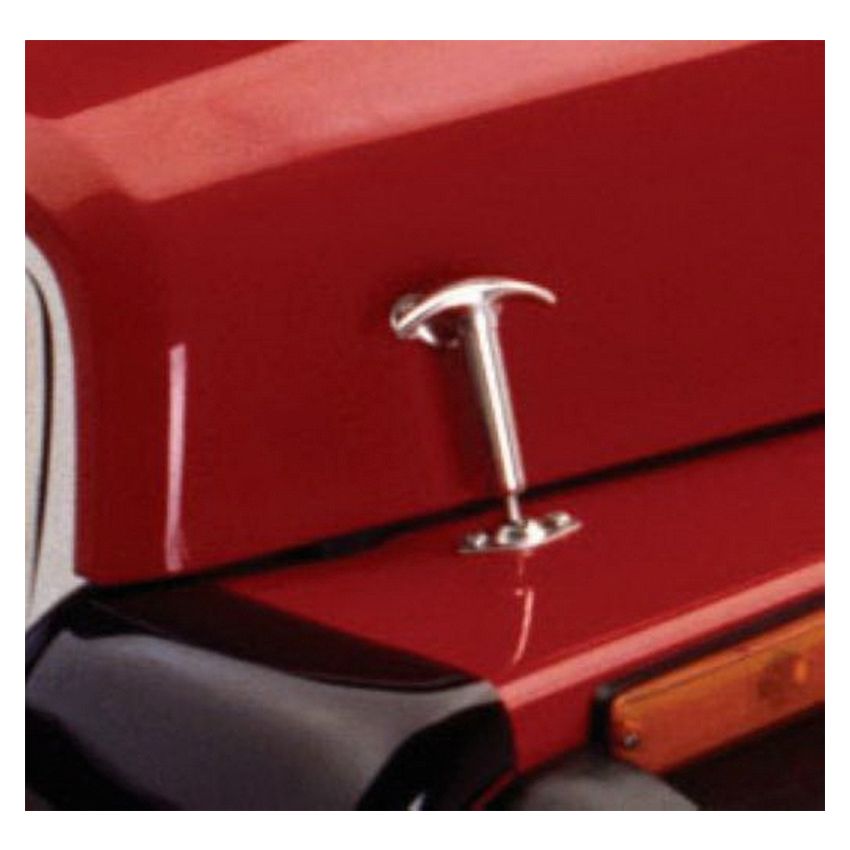 Rampage 1945-1949 Jeep CJ2A Hood Catch Kit - Stainless