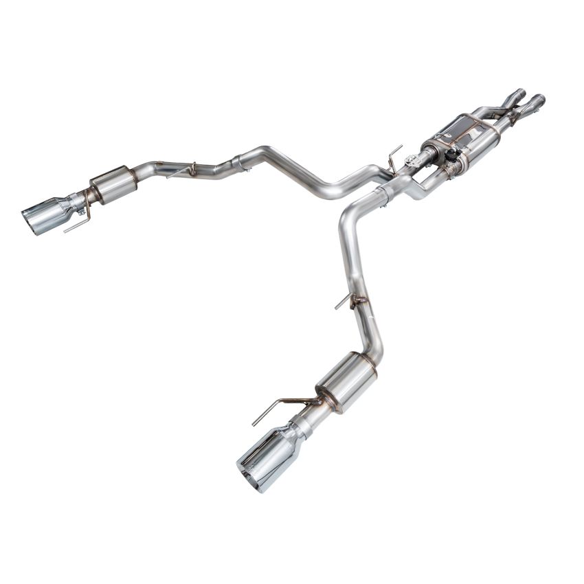 AWE Tuning 3025-32852 AWE Gen 3 Raptor R SwitchPath Exhaust  - Chrome Silver Tips