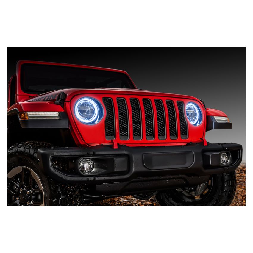 Oracle Lighting 1214-001 Jeep Wrangler JL/Gladiator JT LED Surface Mount Headlight Halo Kit - White