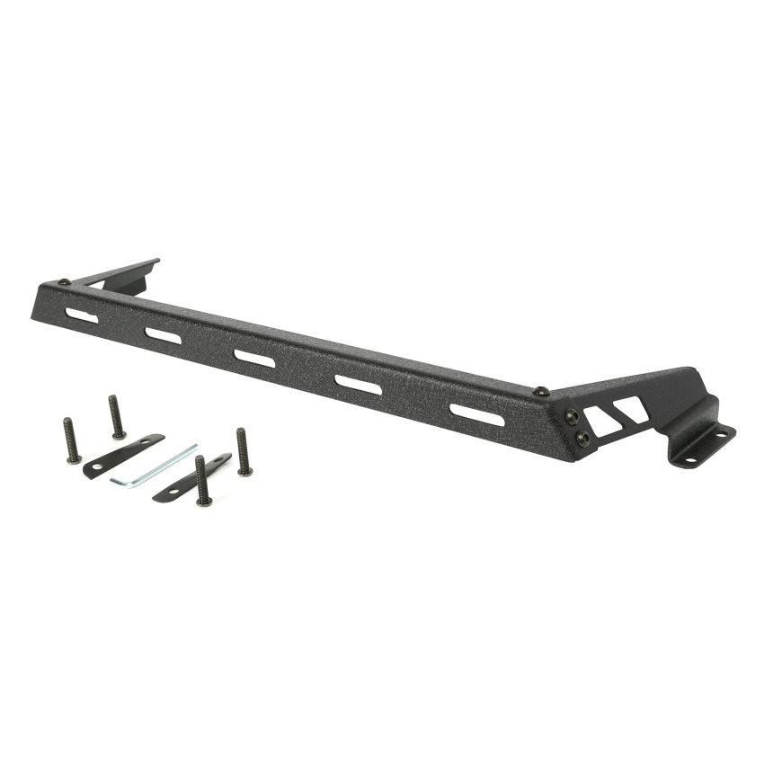 Rugged Ridge 07-18 Jeep Wrangler JK Textured Black Hood Mounted Light Bar