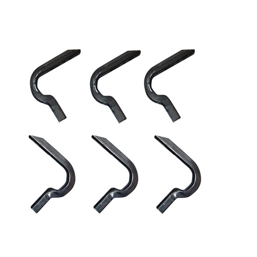 Lund 04-14 Ford F-150 SuperCab (90in) EZ Running Board Mounting Bracket Kit - Brite