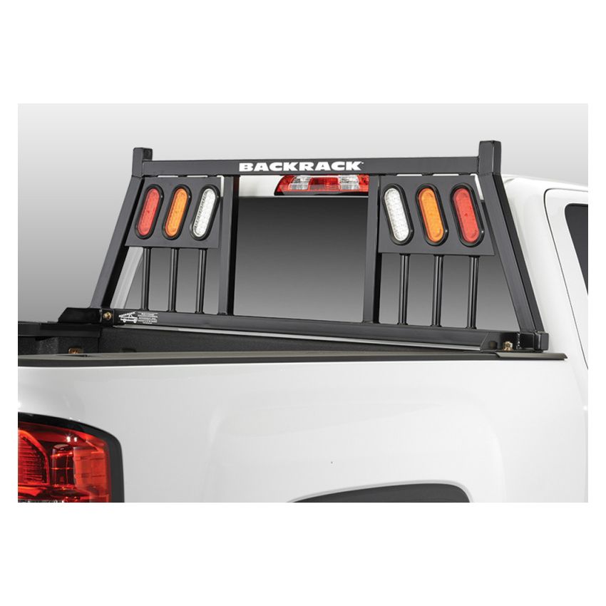 BackRack 147TL 99-23 Ford F250/350/450 (Aluminum Body) Three Light Rack Frame Only Requires Hardware