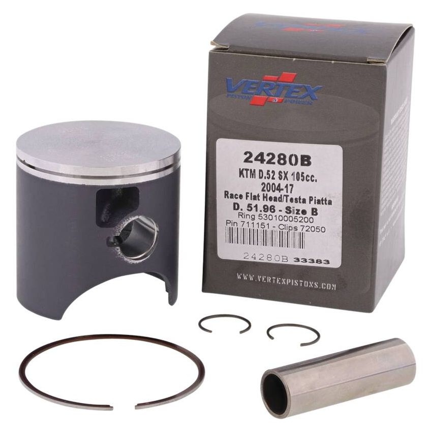 Vertex Pistons 24280B Cast Race Piston Kit
