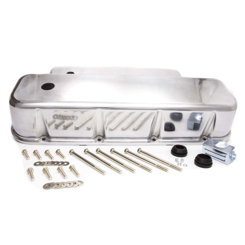 RACING POWER CO-PACKAGED RPCR6330-2 BBC Alum Tall Plain V/C Polished