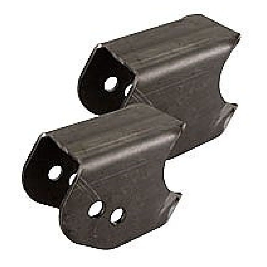 Synergy 07-18 Jeep Wrangler JK/JKU HD Front Lower Control Arm Mounts 2.5in OD Tube