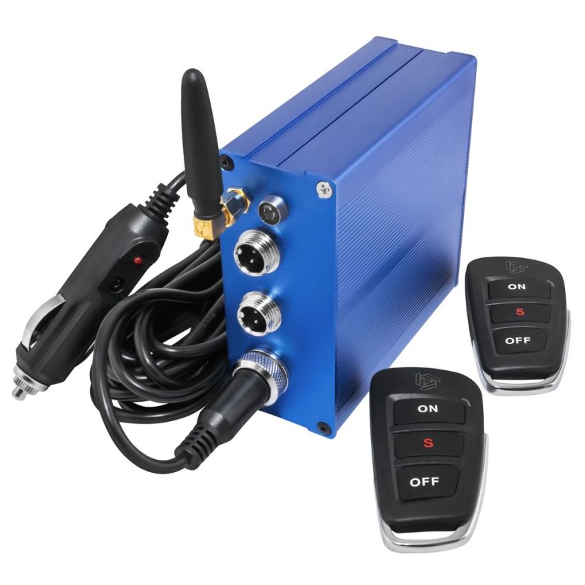 FORTLUFT 4401125 Electric Exhaust Cutout Valve (Remote Control Set)