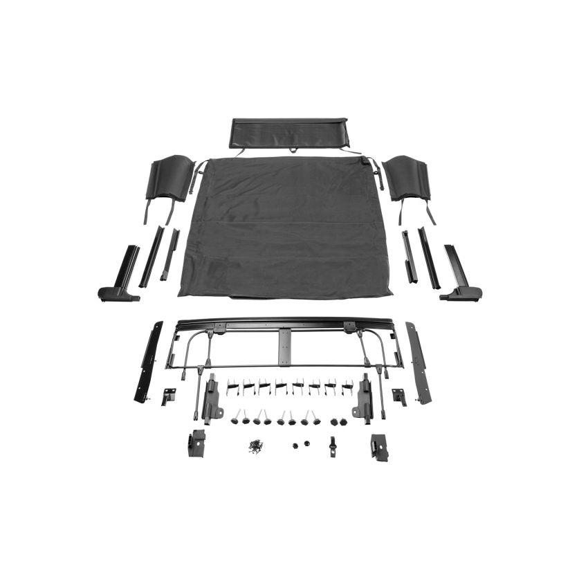 Rugged Ridge 13595.14 20-22 Jeep Gladiator JT Voyager Fastback Soft Top - Black Diamond