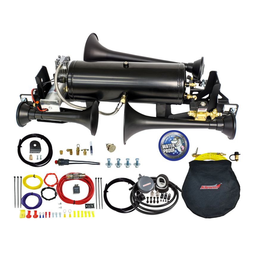 Kleinn Air Horns RAM1500-734 Kleinn 09-18 Dodge Ram 1500 Onboard Air System w/ Model 730 Horns