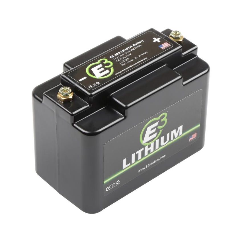 E3 E3.403 E3 Ultra-Light Weight Lithium Battery for Automotive/Race/Power Sports
