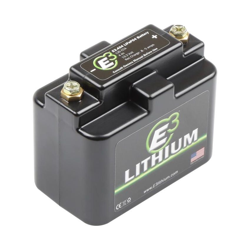 E3 E3.404 E3 Ultra-Light Weight Lithium Battery for Automotive/Race/Power Sports