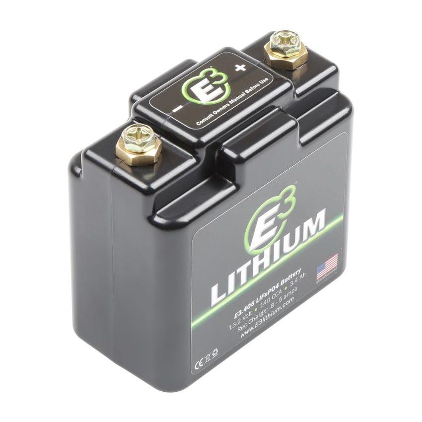 E3 E3.405 E3 Ultra-Light Weight Lithium Battery for Automotive/Race/Power Sports