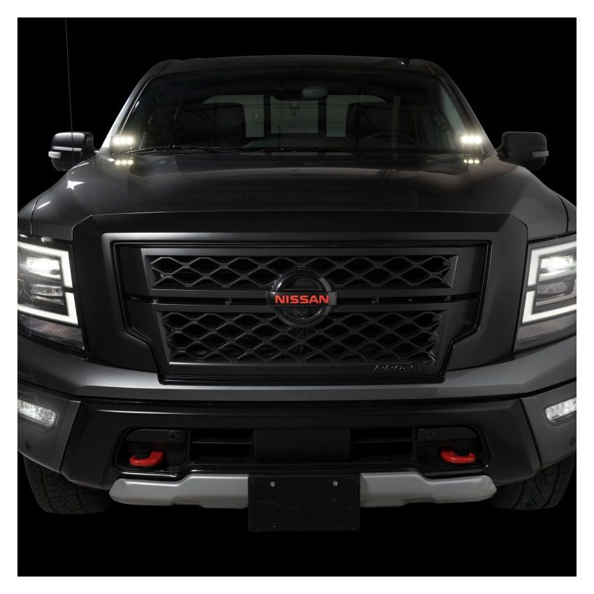 Putco 2207 16-22 Nissan Titan Luminix Hood Brackets (Works w/ Luminix Block Lamps PN 10004 or 10007)
