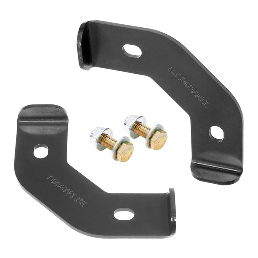 RockJock JL/JT Brake Line Relocation Bracket Kit Front Pair