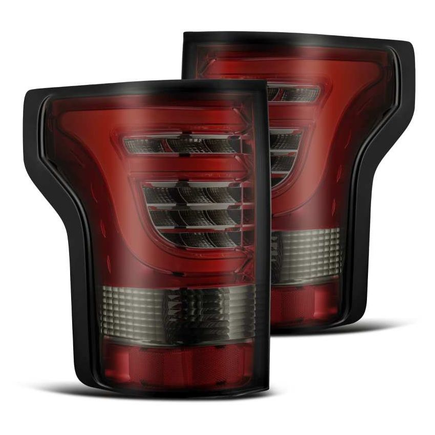AlphaRex 15-17 Ford F-150 (Excl Models w/Blind Spot Sensor) PRO-Series LED Tail Lights Red Smoke