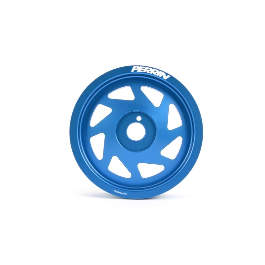 Perrin 15-18 Subaru WRX / 13-20 BRZ / 14-18 Forester XT FA/FBCrank Pulley - Blue