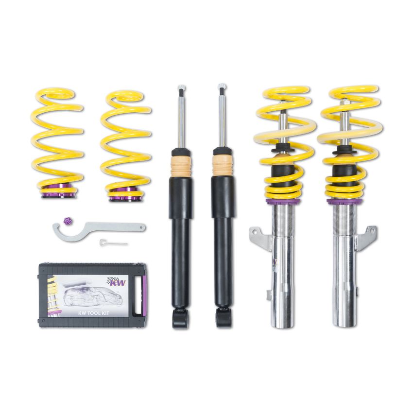 KW 10210040 Coilover Kit V1 Audi A3 (8P) FWD all engines w/o electronic dampening control