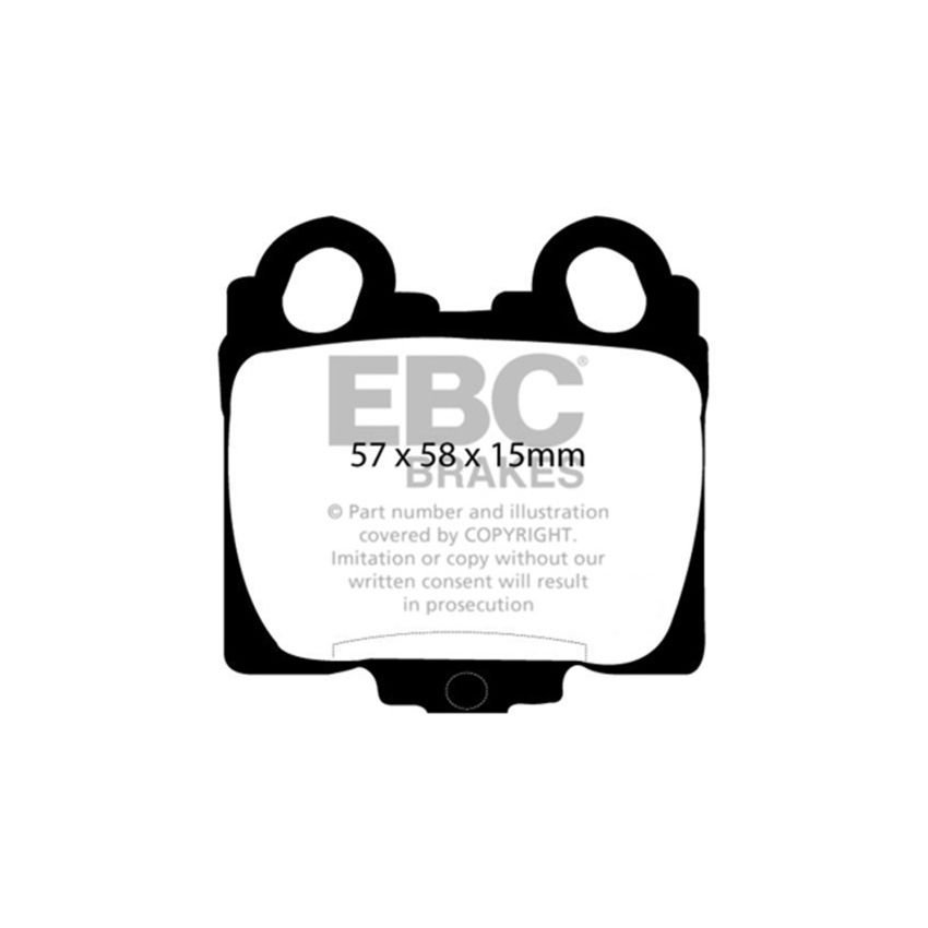 EBC DP21224 98-05 Lexus GS300 3.0 Greenstuff Rear Brake Pads