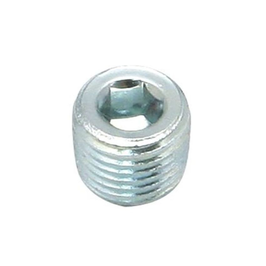 S&S Cycle 50-8330 1/4-18 NPTF x .460in Pipe Plug