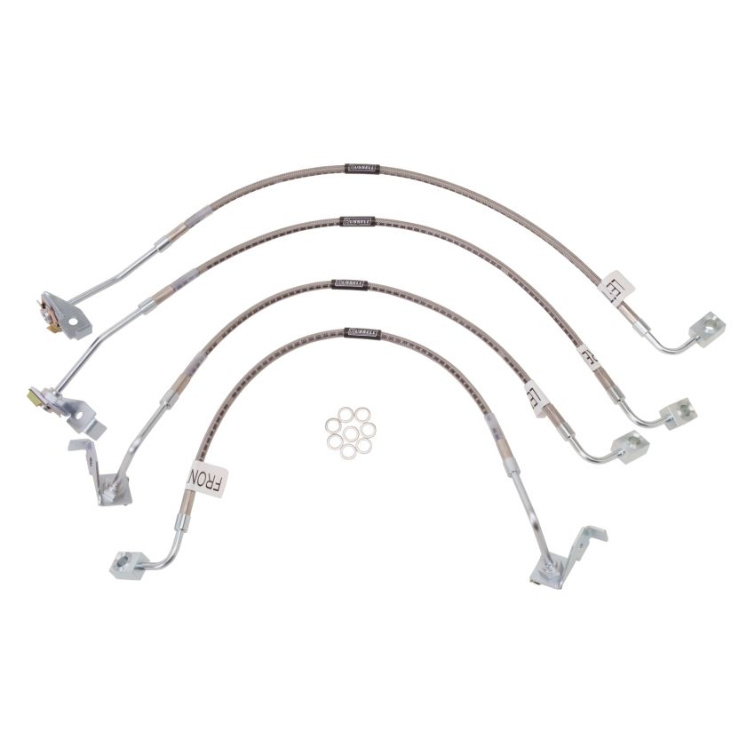 Russell Performance 07-08 Jeep Wrangler JK with 6in Lift Brake Line Kit