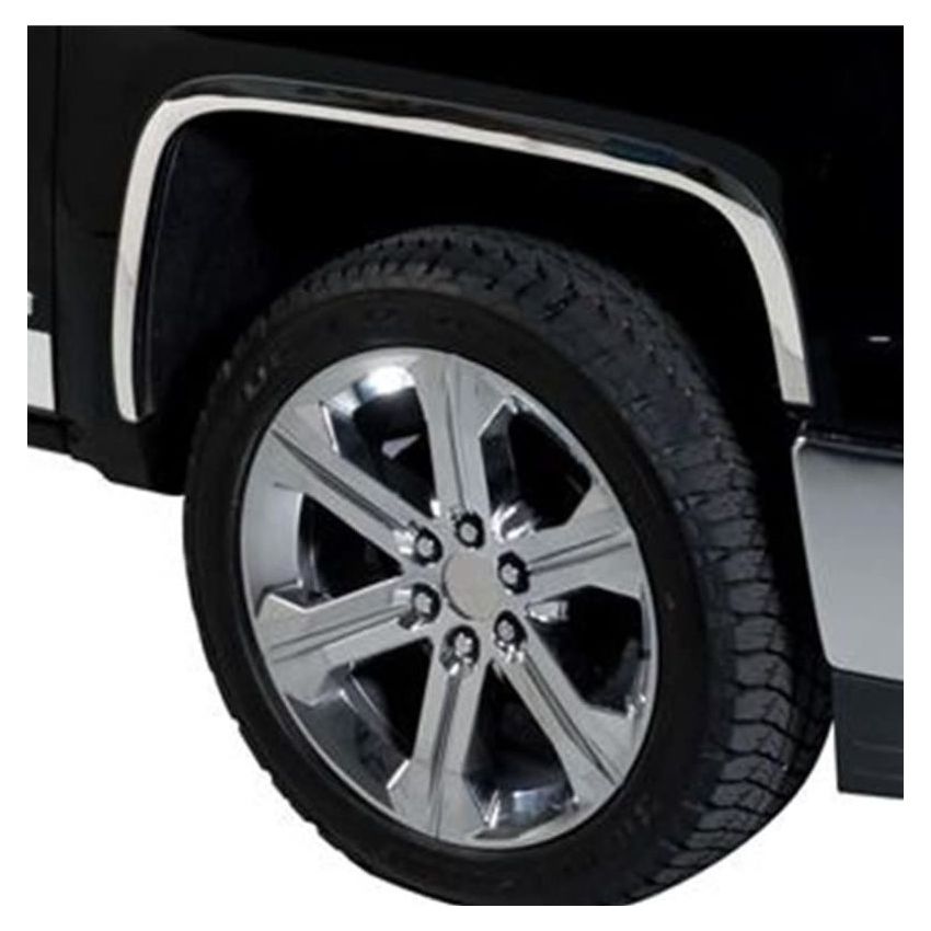 Putco 97295 14-15 Chevy Silverado LD - Full Stainless Steel Fender Trim